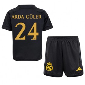 Real Madrid Arda Guler #24 Tredje Kläder Barn 2023-24 Kortärmad (+ Korta byxor)
